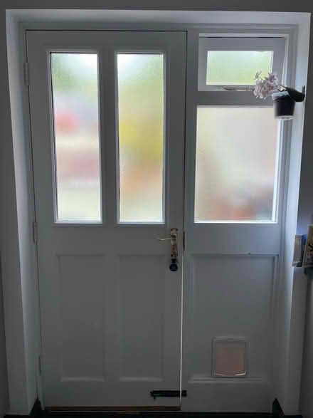 Photo of free Patio door - Solid wood (Coombe Dingle BS9) #2