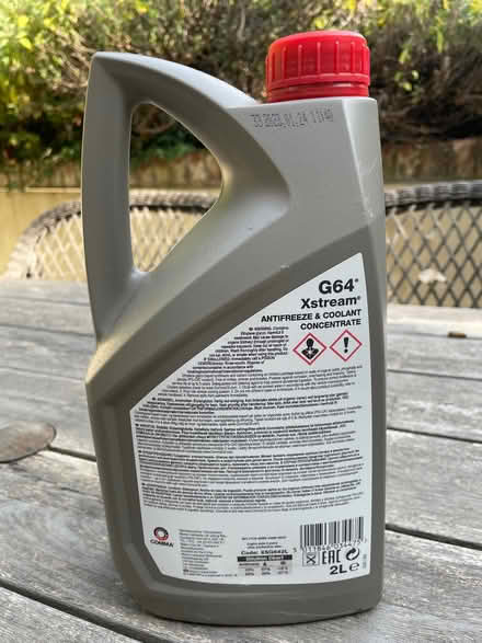 Photo of free XStream G64 Anti-freeze & Coolant concentrate (London Rd, HW HP11) #2