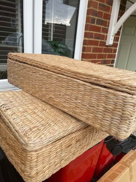 Photo of free Wicker storage baskets (Mile Oak BN41) #2