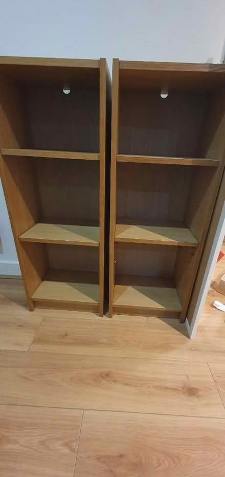 Photo of free Pair of bookshelves (Cardiff Bay CF10) #1