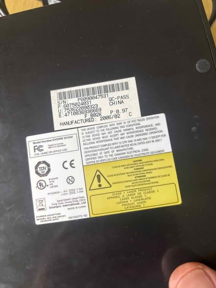 Photo of free DVD writer rewriter player (LS17 moortown) #3