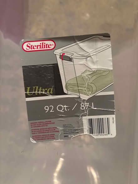 Photo of free 3 storage bins. No lids (Brookfield) #4