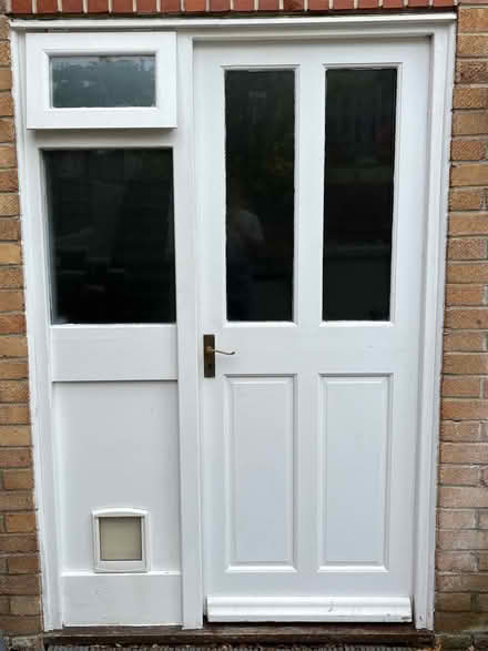 Photo of free Patio door - Solid wood (Coombe Dingle BS9) #1