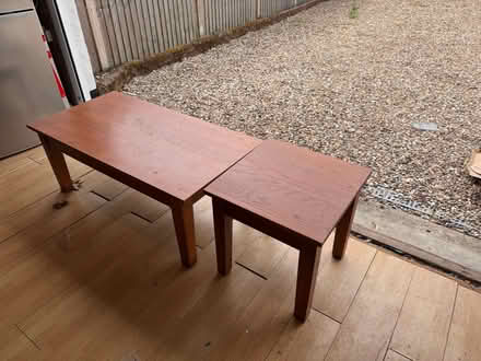 Photo of free Oak coffee and side tables. (Wormley EN10) #1