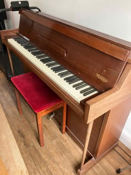 Photo of free Piano and stool (Teddington TW11) #1