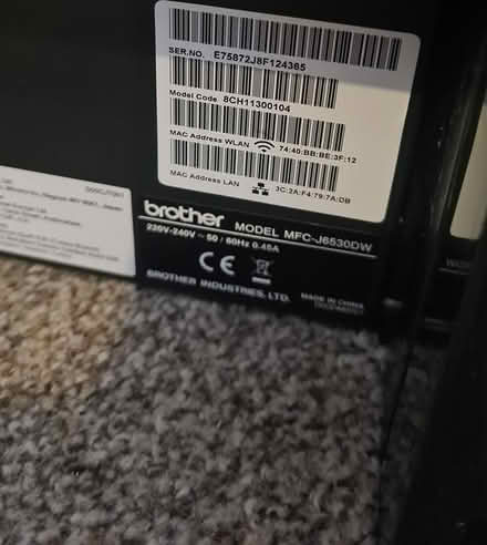 Photo of free Brother printer MFC-J6530DW (Ashton-under-lyne) #3