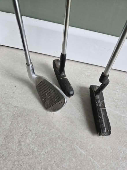 Photo of free 3 left handed mens golf clubs (Arley, DY12) #2
