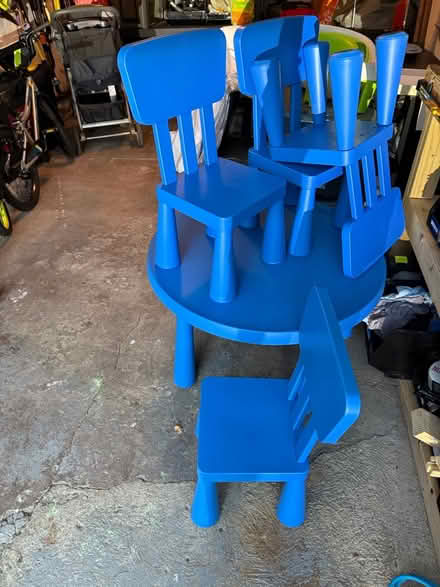 Photo of free Kids table and chairs (Brookdale) #1