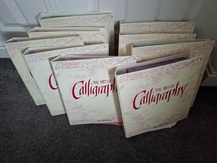 Photo of free 9 Calligraphy Folders by Hachette (Torrisholme LA4) #1