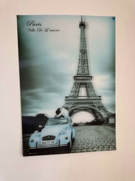 Photo of free 3D Paris Wall poster (Oswestry SY11) #1