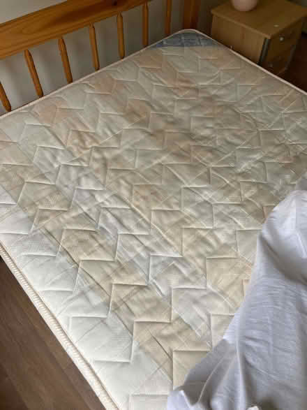 Photo of free standard king mattress probably about ten years old (Bridge of Allan FK9) #1