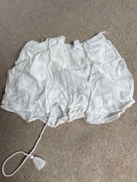Photo of free White shorts size small (Tyburn B24) #1