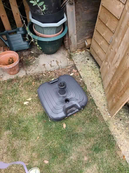 Photo of free Plastic parasol holder (South Wootton PE30) #1