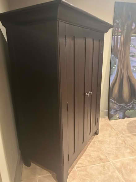 Photo of free Wood Cabinet (Sandy Springs-Riverside Dr) #1
