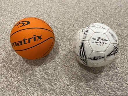 Photo of free Not great basketball & soccer balls (Baseline and Beaumaris) #1