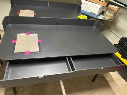 Photo of free Black deal with 2 drawers (10011 (17th & 9th)) #1