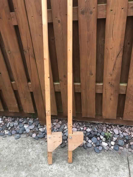 Photo of free adjustable home-made wooden stilts (Prince Rd & Huron Line area) #1