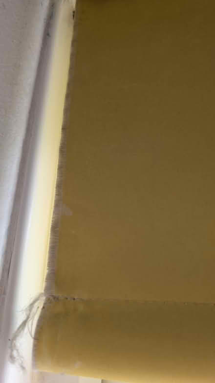 Photo of free Yellow blackout roller blind (Pelsall WS3) #3