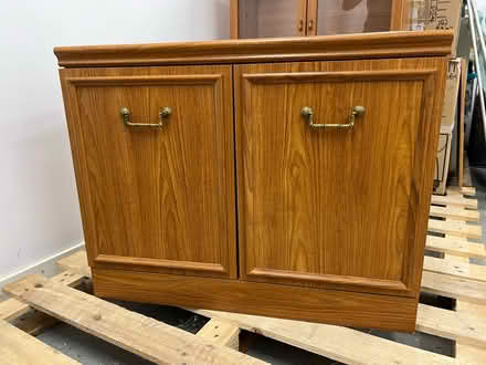 Photo of free Teak display unit (Beauchief S8) #2