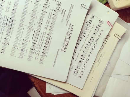 Photo of free choir sets of Taize chants SATB (Central Rugby CV21) #1