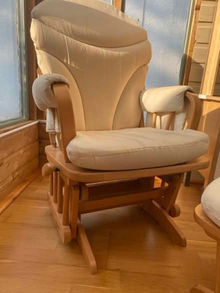 Photo of free Dutalier rocking chair & stool (BS16) #2