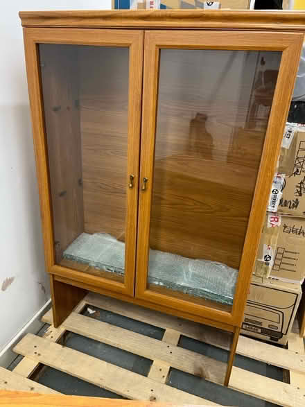 Photo of free Teak display unit (Beauchief S8) #1