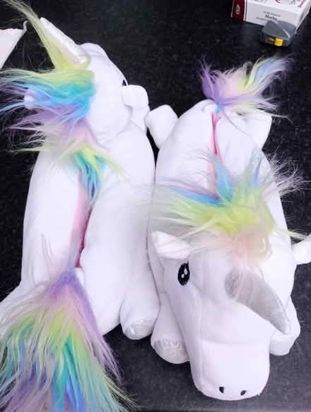 Photo of free Unicorn slippers (Maidstone ME15) #1