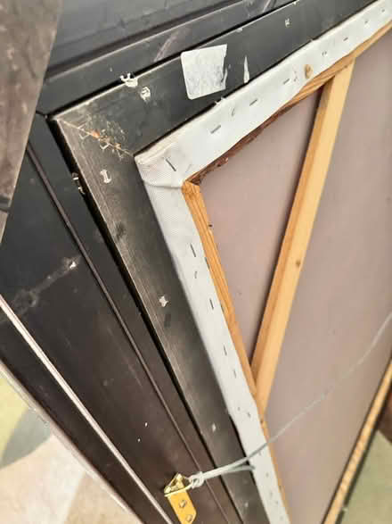 Photo of free Large framed painting on canvas (Woodridge) #2