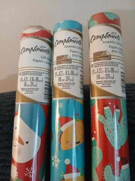 Photo of free Christmas wrapping paper (Meadowvale and 401 area) #1