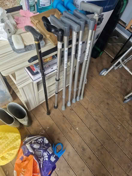Photo of free 7 walking sticks (HX3) #1