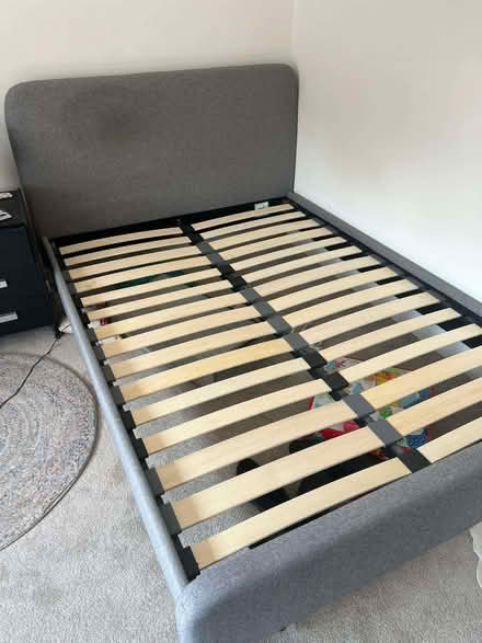 Photo of free John Lewis double bed frame and (optional) mattress (Flaxton YO60) #2