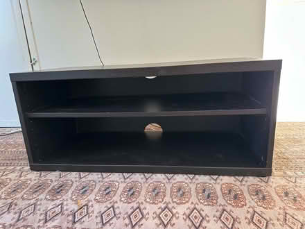Photo of free Black TV unit 35.5"x 15.5"x 15.5" (Forest Hills, Queens) #1