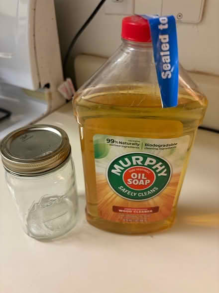 Photo of free Murphy Oil Soap & Mason jar (Woodstock) #1