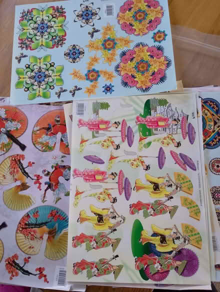 Photo of free 10 sheets of craft papers (Fords Farm RG31) #1