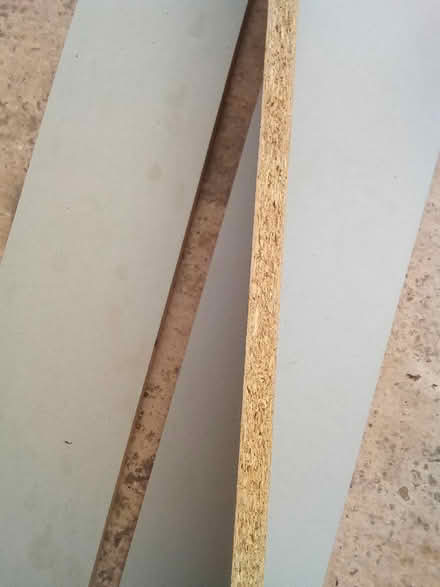 Photo of free Offcuts of a heavy coated Chipboard. 3 lengths 10" wide. (Catherine-de-Barnes B91) #3