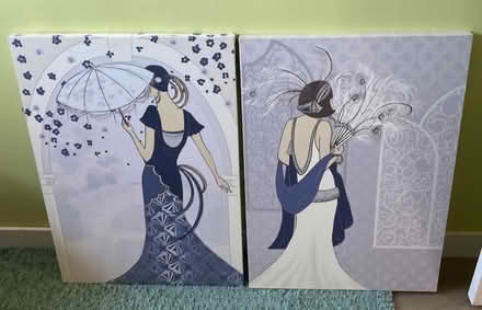 Photo of free Elegant Ladies Canvas Pictures (AB12) #1