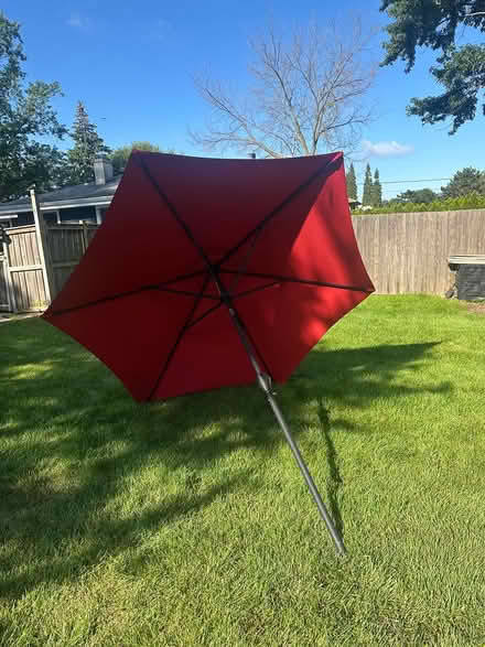 Photo of free Outdoor Patio umbrella (Downers Grove South Side) #2