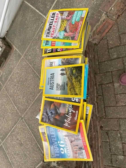 Photo of free Large collection of National Geographic Traveller magazines (Sidley TN39) #1