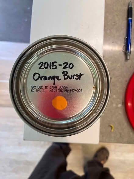 Photo of free New fun orange paint (Green Lake) #1