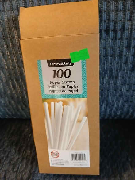 Photo of free One full box of straws (Meadowvale and 401 area) #2