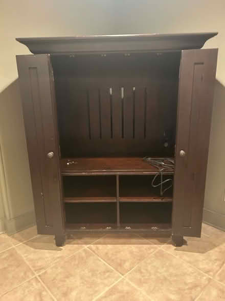 Photo of free Wood Cabinet (Sandy Springs-Riverside Dr) #3