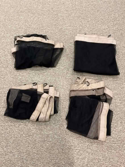 Photo of free 4 x Gazebo netting curtains (Baseline and Beaumaris) #2