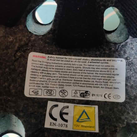 Photo of free Kids Scooter/Bike Helmet (Knighton LE2) #2
