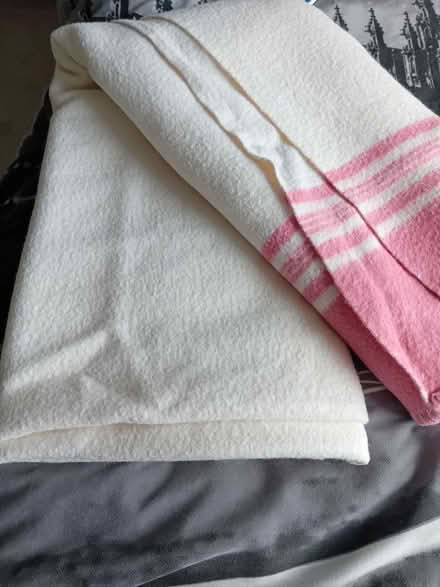 Photo of free Large wool blanket (Corsham SN13) #2
