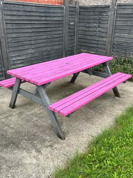 Photo of free Large garden bench (Ashton-on-Ribble PR2) #1
