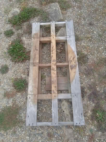 Photo of free One small wooden pallet (Harrogate. HG1.) #2
