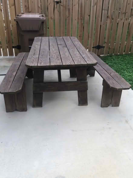 Photo of free Picnic Table (West Cary) #1