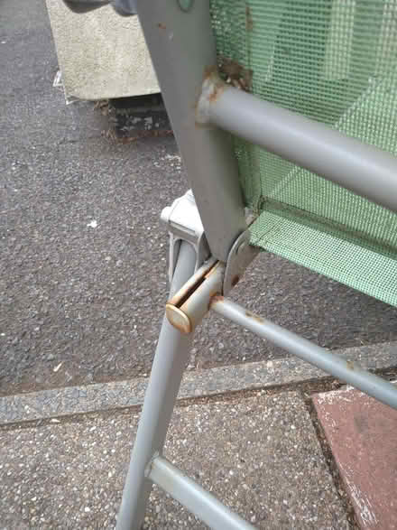 Photo of free 4 fold up garden chairs (DE23 sinfin) #2