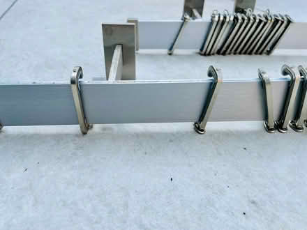 Photo of free satin finish u shaped curtain rods (Worcester Park KT4) #2