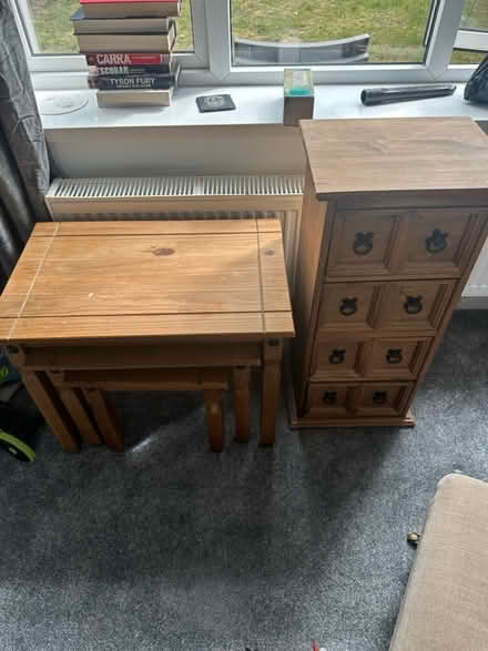Photo of free Nest of 3 tables and side drawers (DE21) #1
